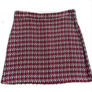 Giorgia Giannini Tweed Style Preppy Mini Skirt